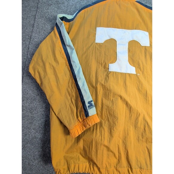 University Of Tennessee Windbreaker Mens XL Vintage Starter Full Zip Football - Picture 13 of 15
